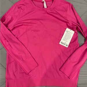 lululemon athletica Vibrant Pink Long Sleeve Top